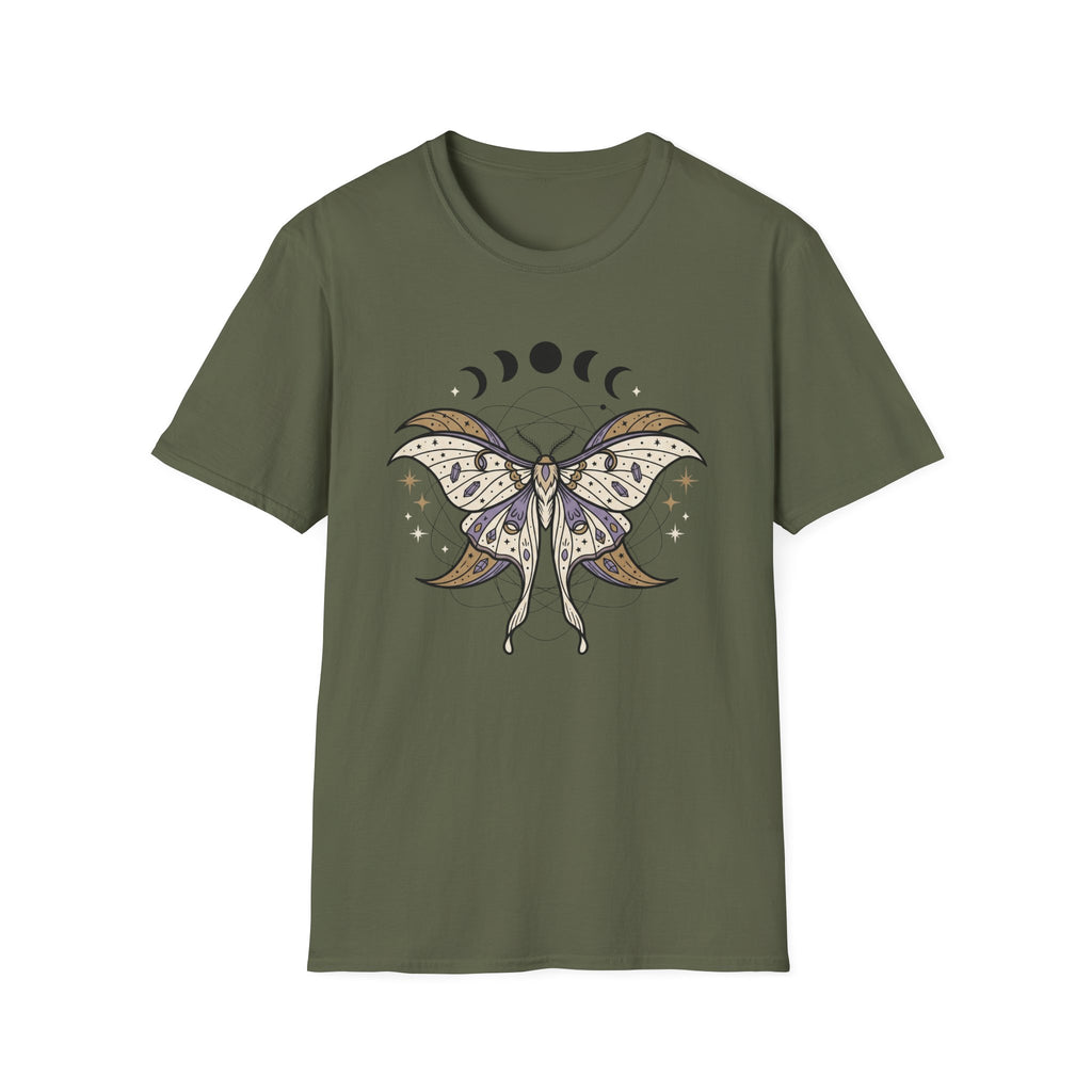 Moon Phase Moth T-Shirt