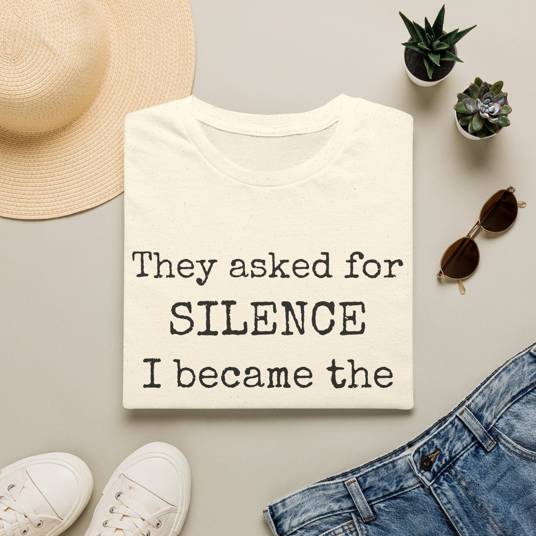 They Asked T-Shirt