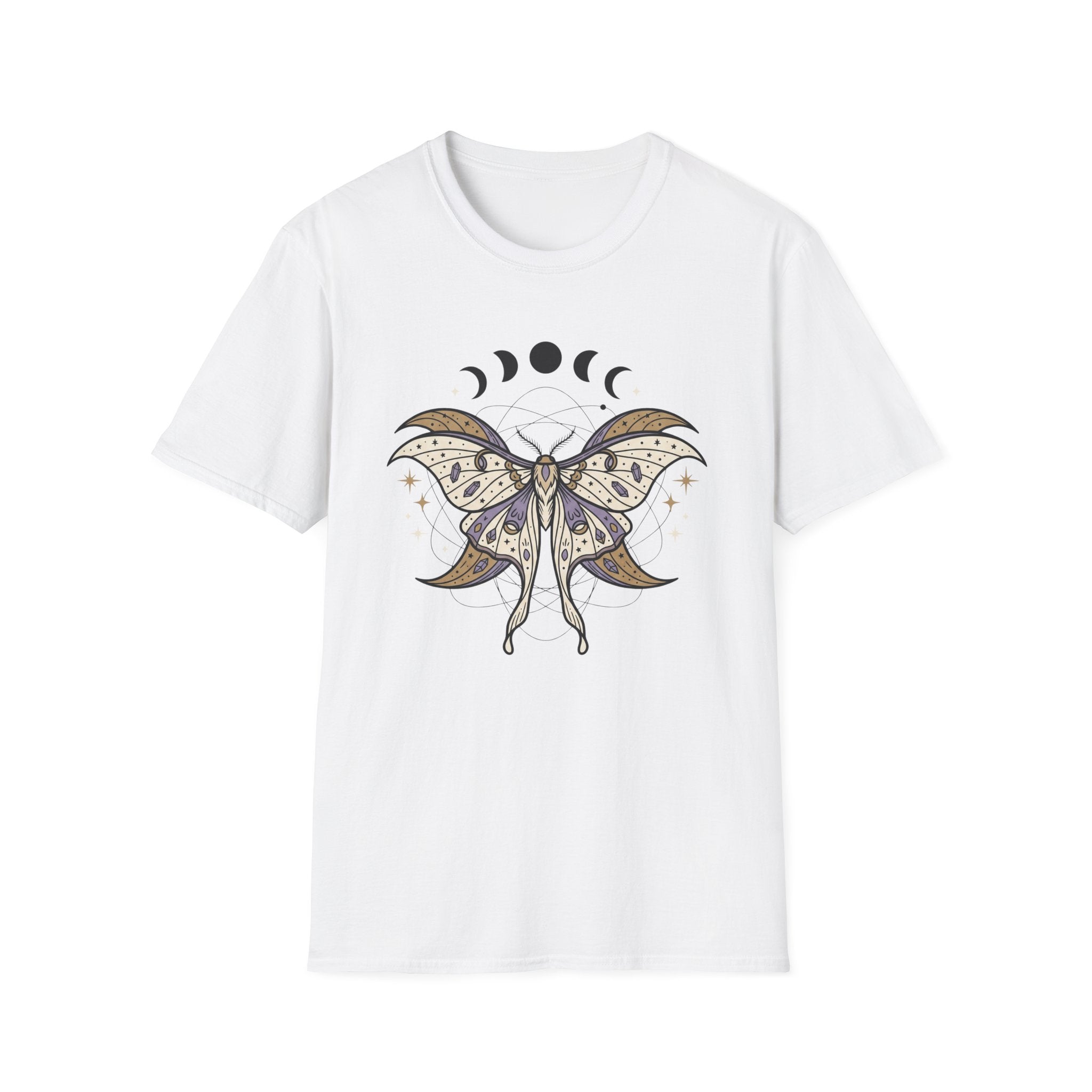 Moon Phase Moth T-Shirt