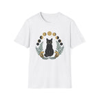 Moon Phase Cat T-Shirt