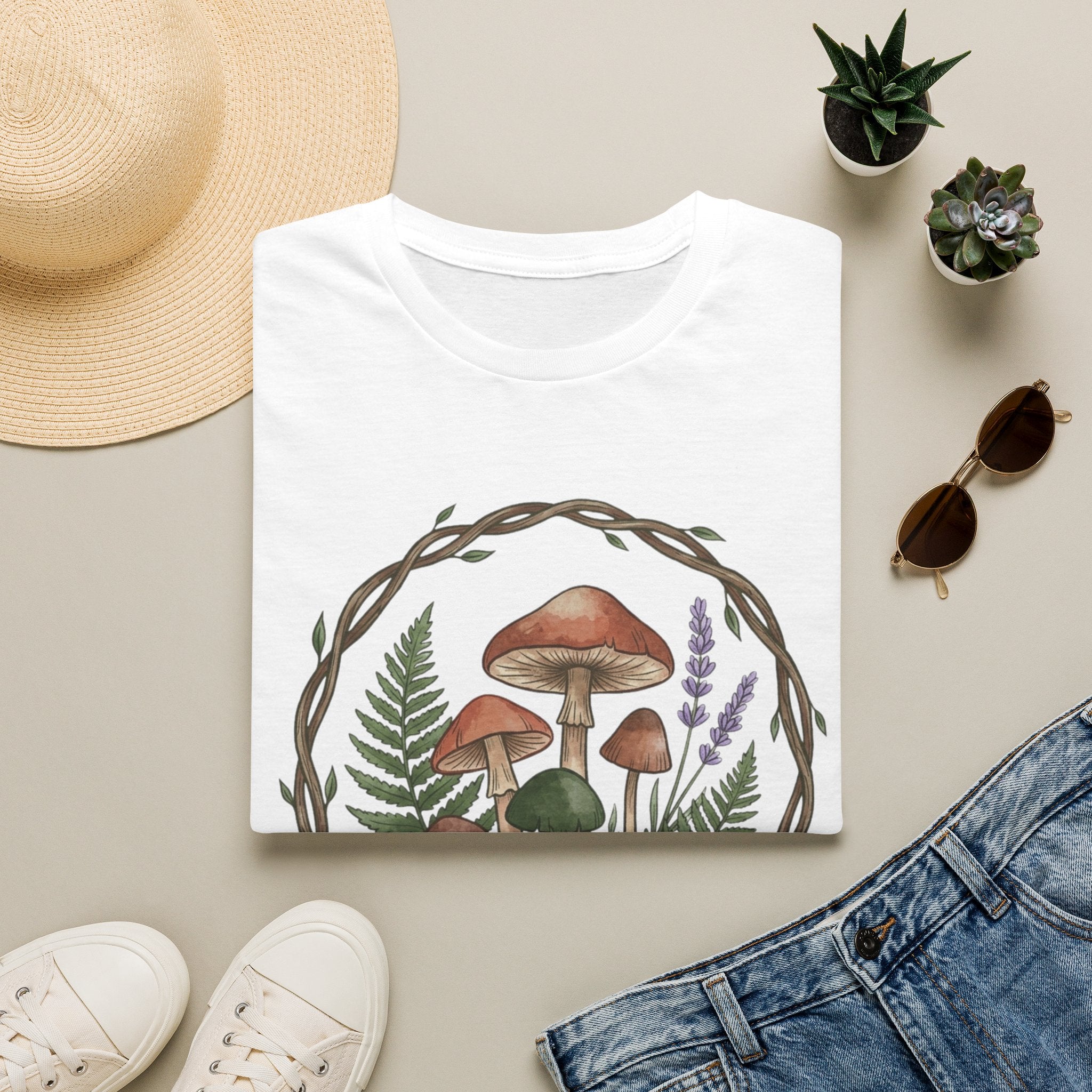 Mushroom Circle T-Shirt