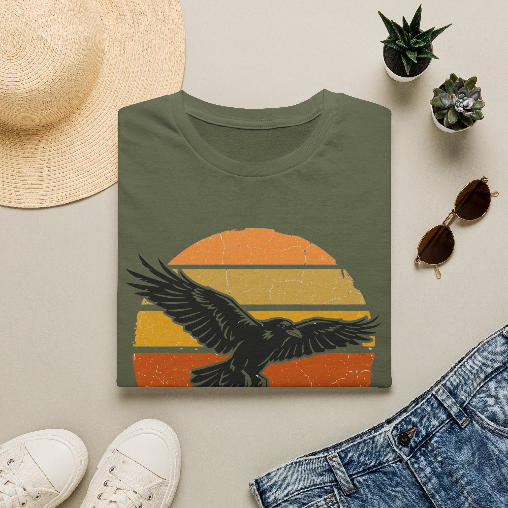Retro Raven T-Shirt