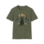 Moon Phase Cat T-Shirt