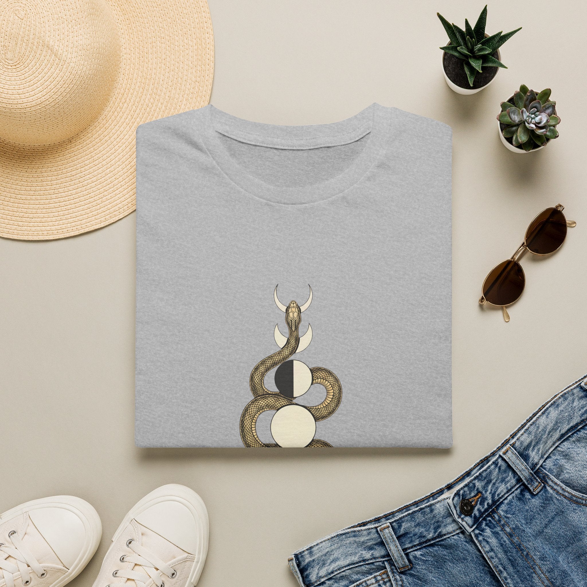 Serpent Moon Phase T-Shirt