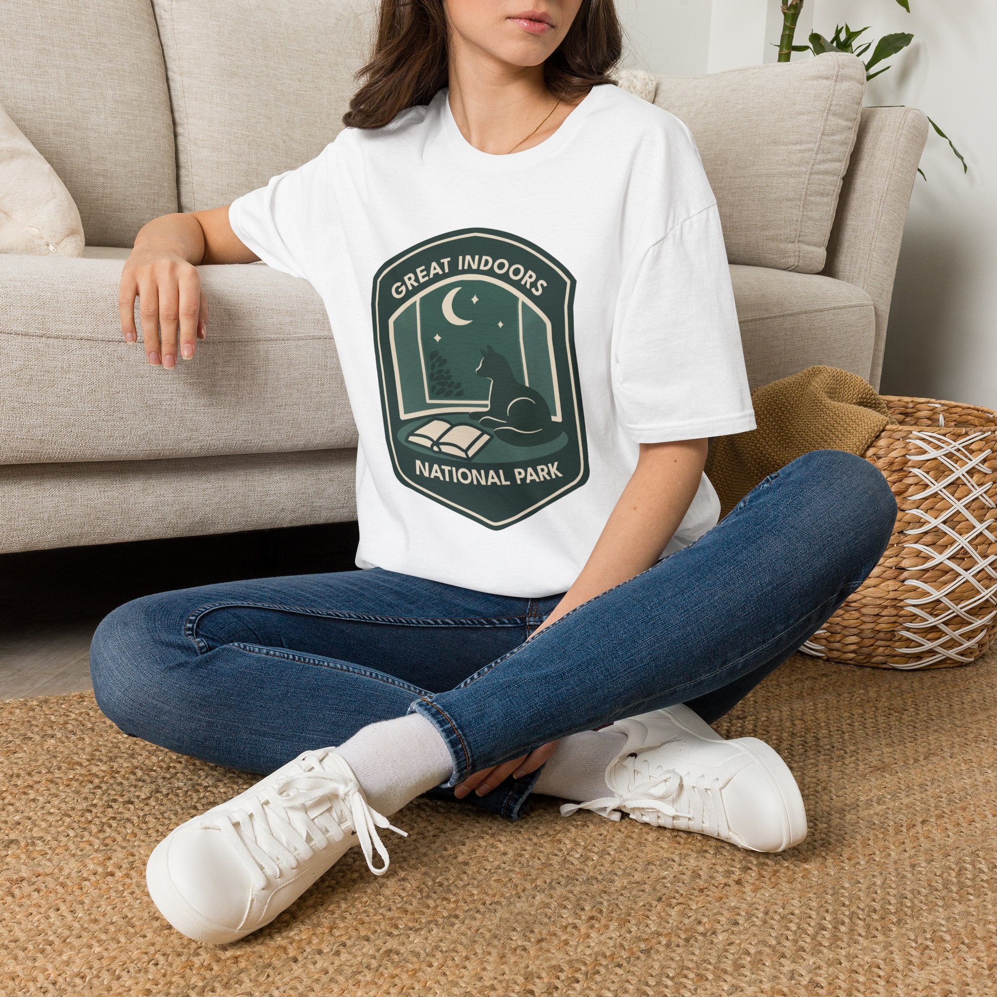 Great Indoors Cat T-Shirt