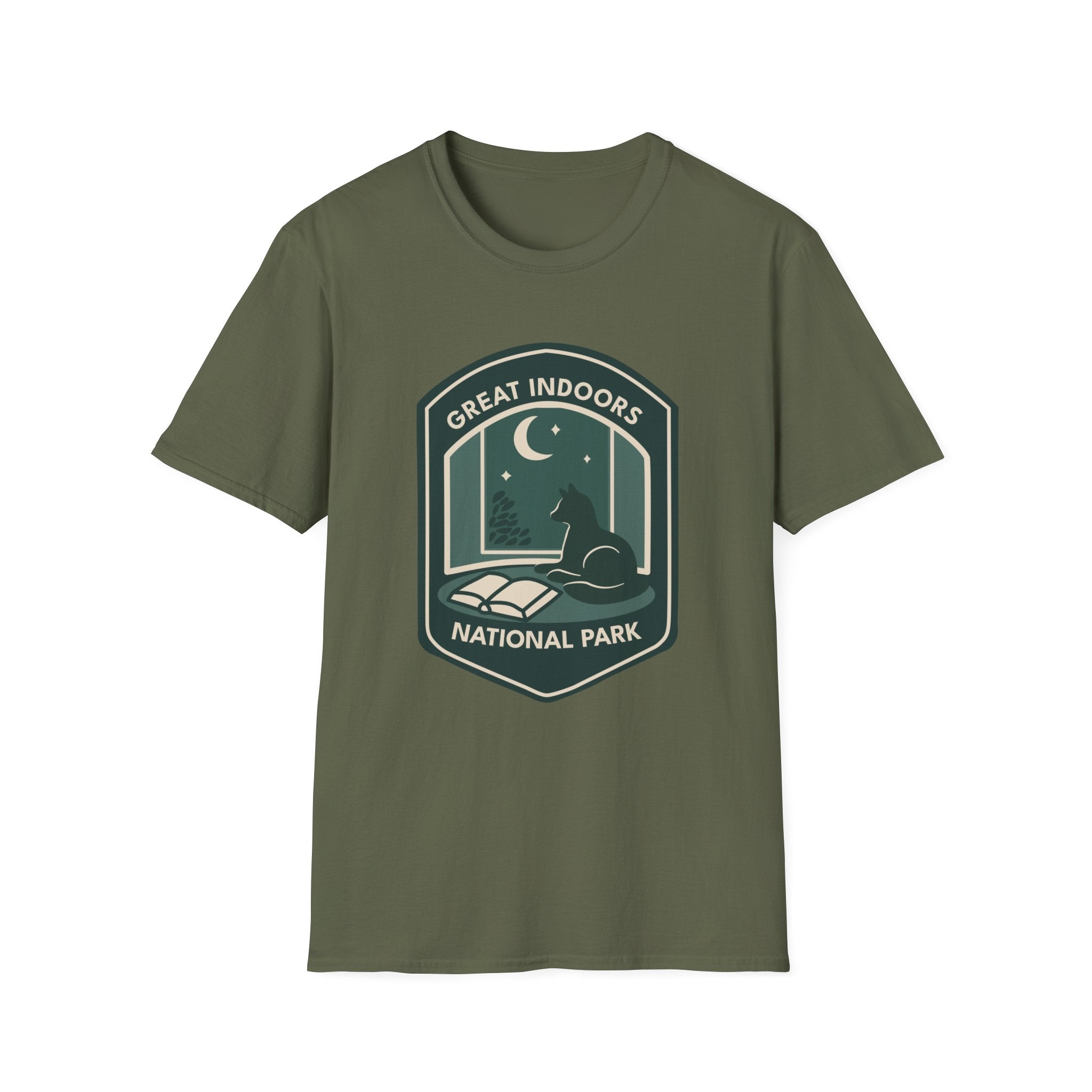 Great Indoors Cat T-Shirt