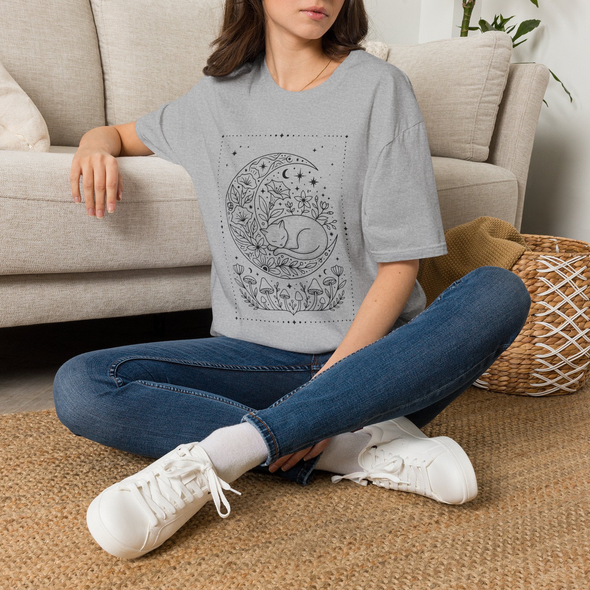 Crescent Cat T-Shirt