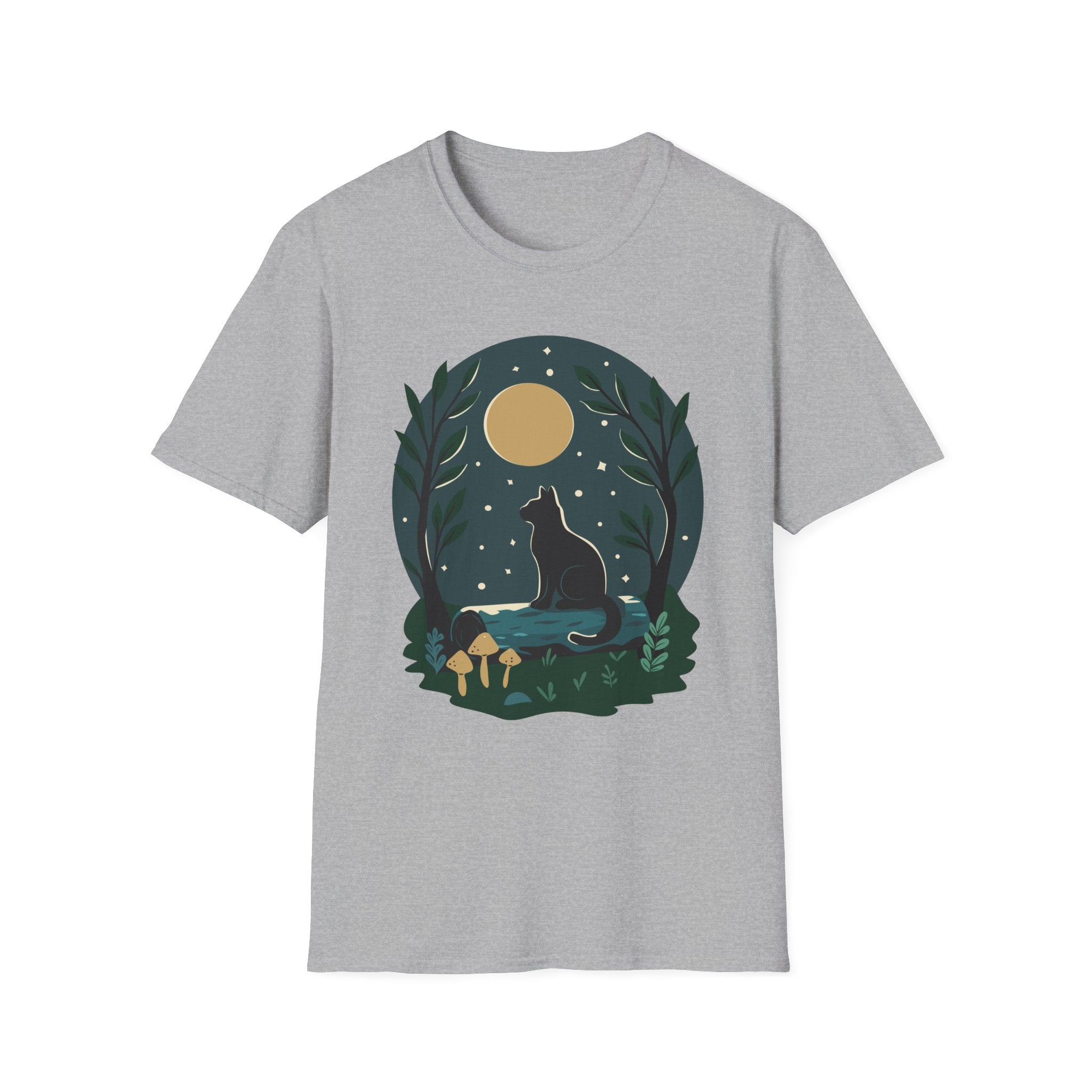 Forest Witch Cat T-Shirt