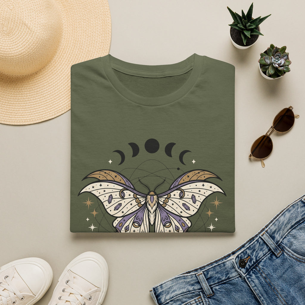 Moon Phase Moth T-Shirt