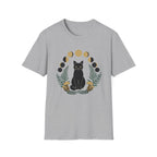 Moon Phase Cat T-Shirt