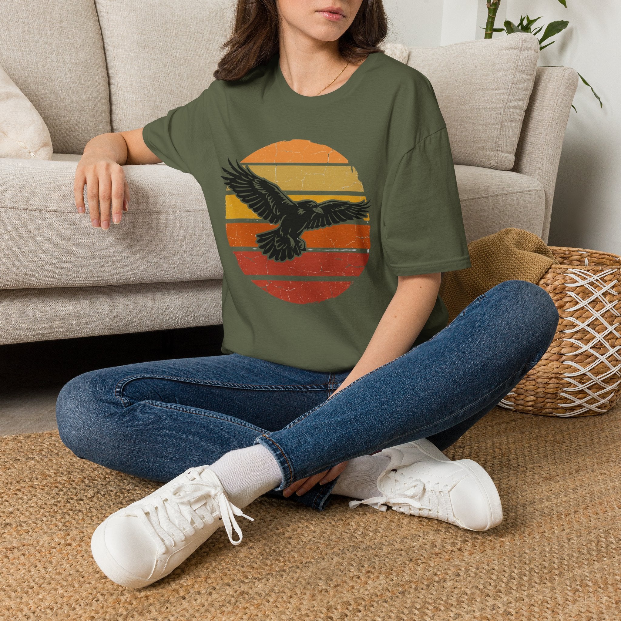 Retro Raven T-Shirt