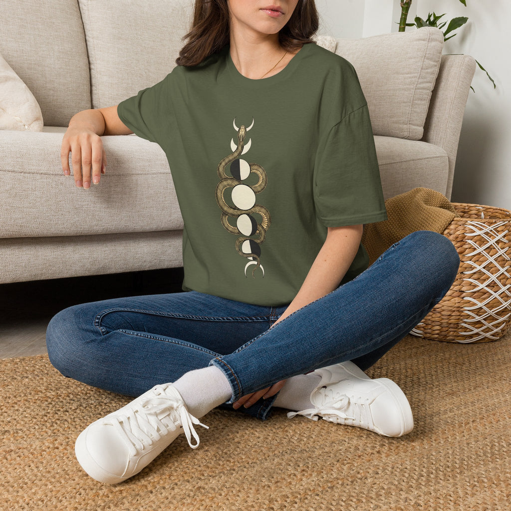 Serpent Moon Phase T-Shirt