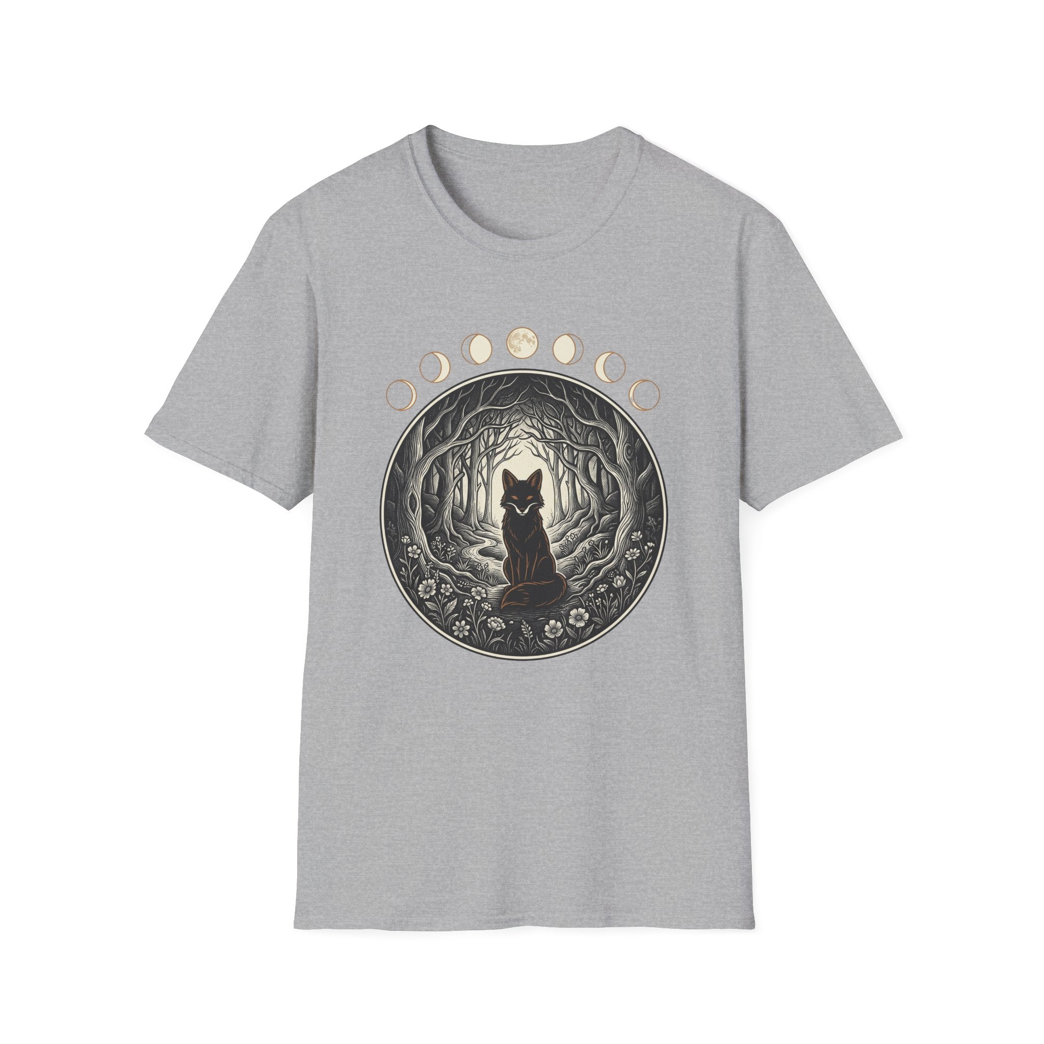 Forest Fox Moon T-Shirt