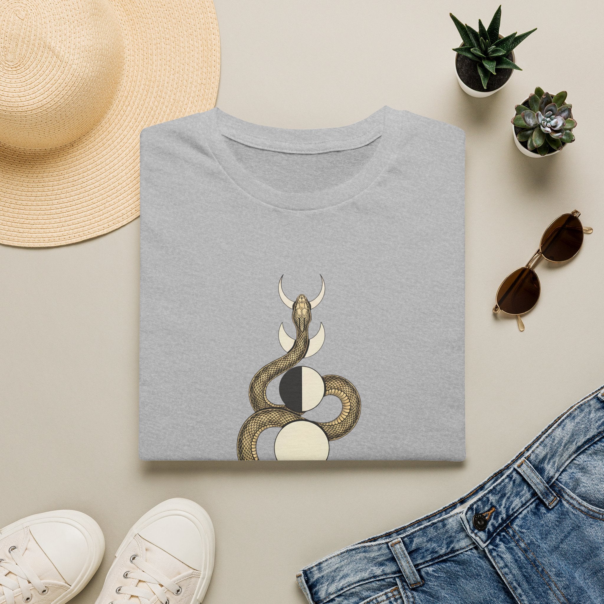 Serpent Moon Phase T-Shirt