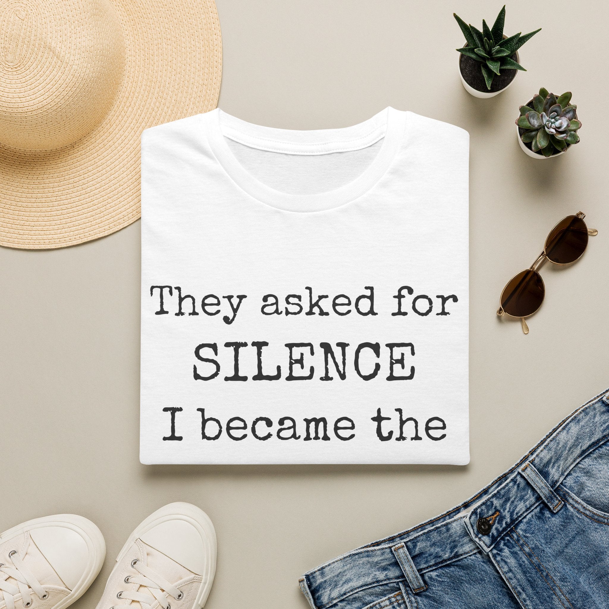 They Asked T-Shirt