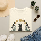 Moon Phase Cat T-Shirt