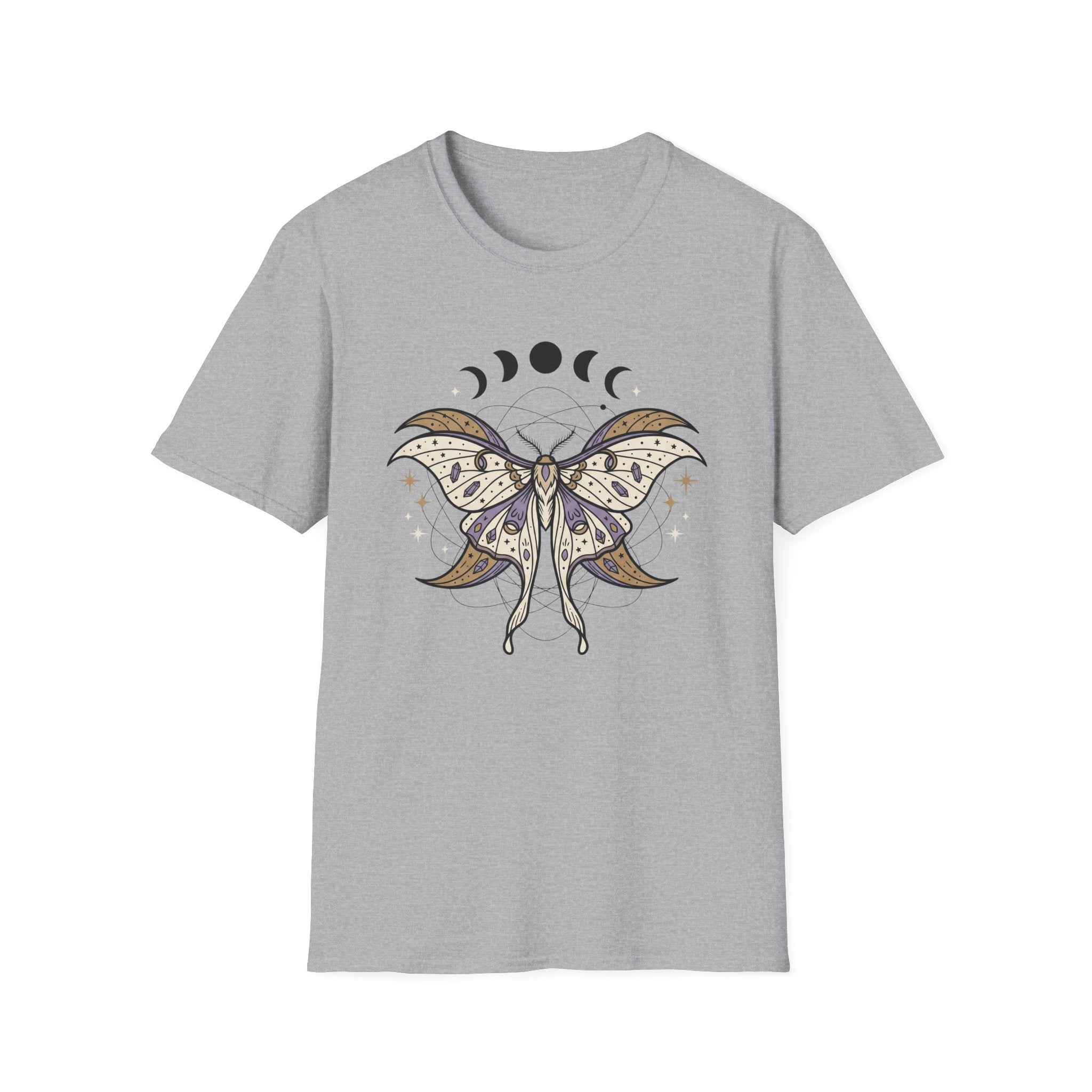 Moon Phase Moth T-Shirt